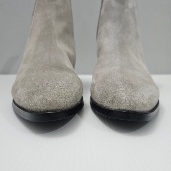 NEW Rag & Bone Rover Ankle Boot Womens EU 40 Cemento Gray Suede Chelsea Designer - Picture 6 of 14
